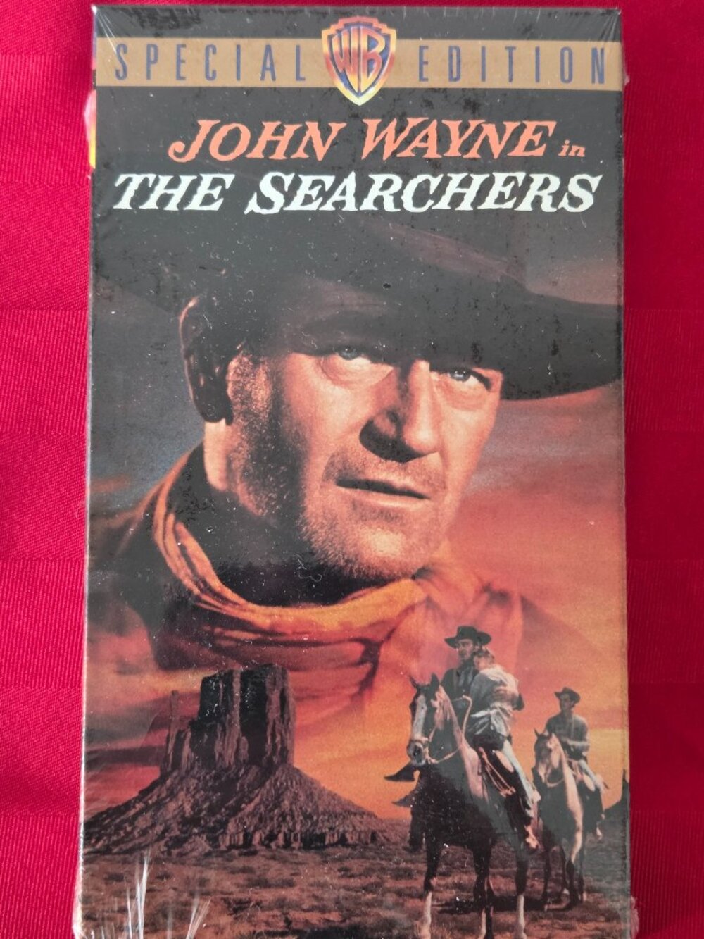 1998 SPECIAL EDITION, VHS COPY OF THE 1956 FILM, THE SEARCHERS, STILL SEALED!!!